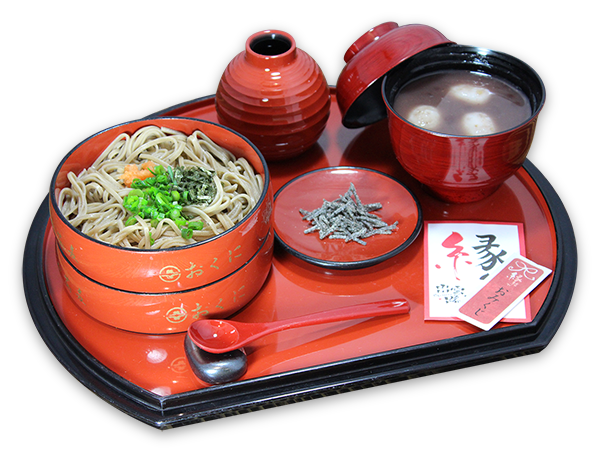 縁結びセット 出雲蕎麦おくに