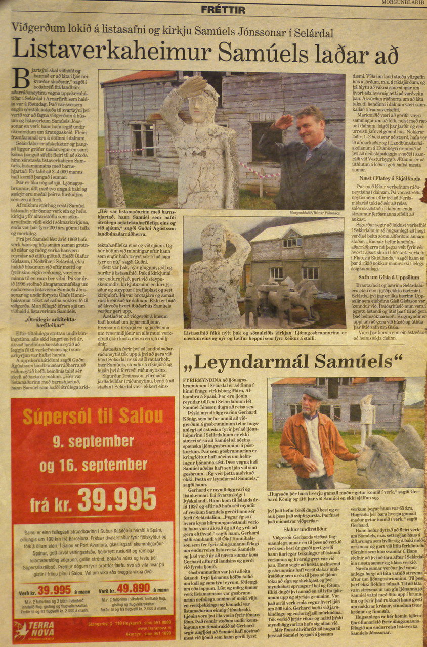 Article in Mbl 29.8. 2004