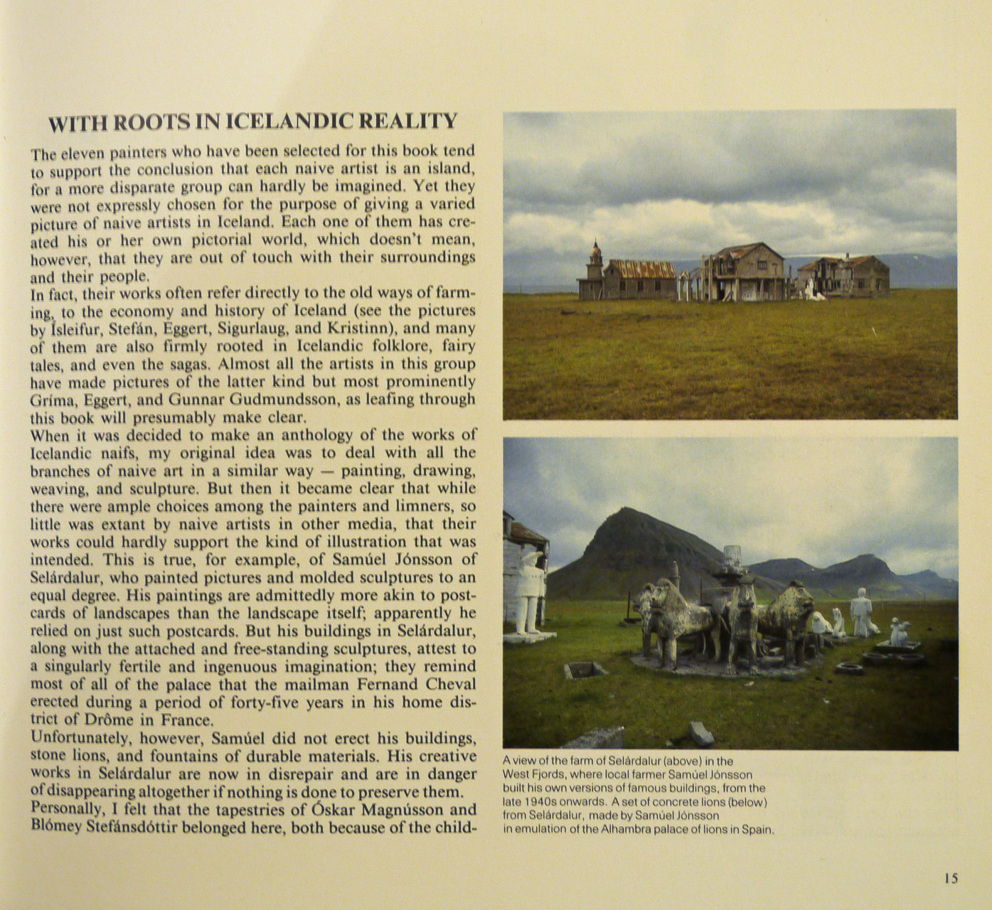 ""Naive and Fantastic Art in Iceland" by Aðalsteinn Ingólfsson Iceland Review 1980