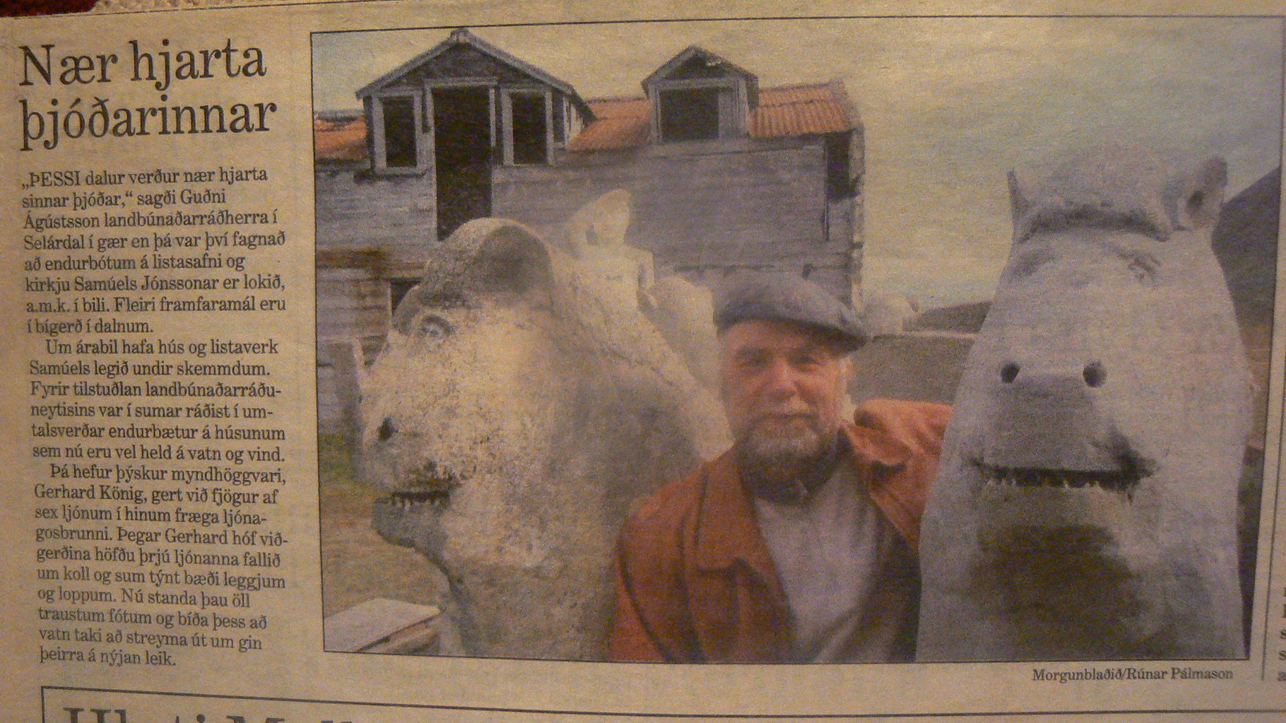 Article in Mbl 28.8. 2004