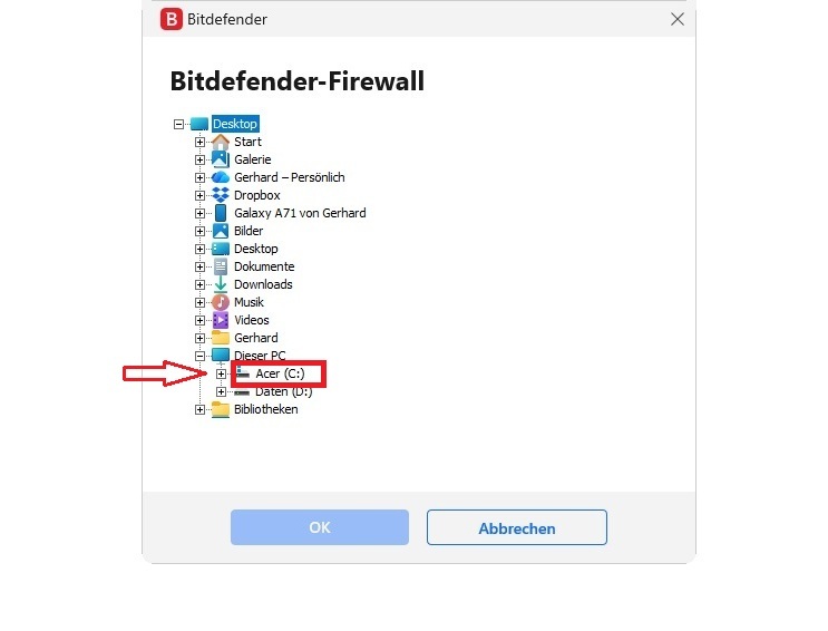 Suchen Sie nach der Datei "C:\Programme (x86)\HeSoWa\TTT2020\TTTDownload.exe".