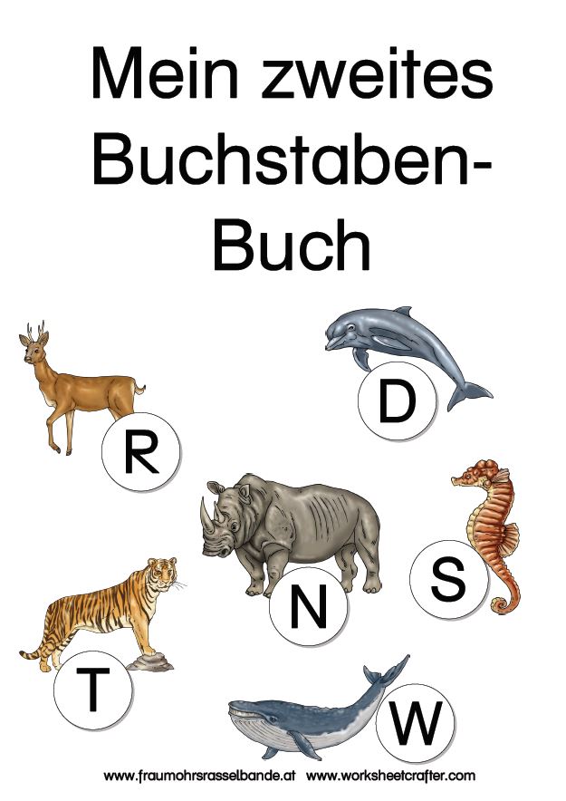 Buchstabenbuch 2 (zur Wiederholung) - fraumohrsrasselbandes Webseite!