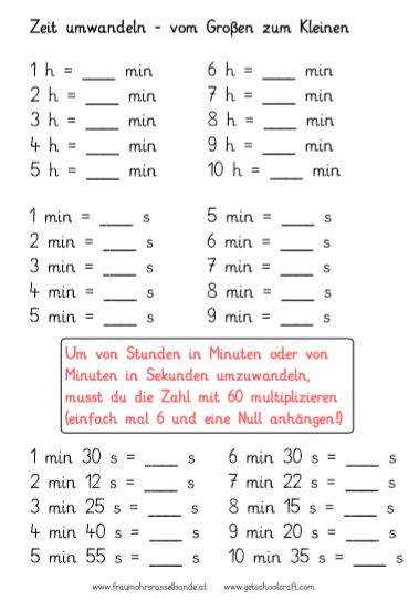 Uhrzeit - Zeitmaße - fraumohrsrasselbandes Webseite!