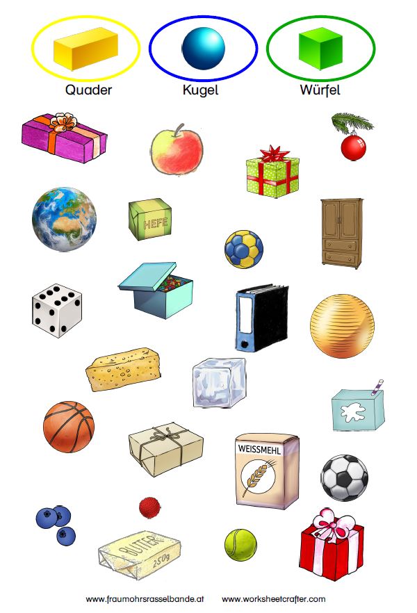 Bewegen sie sich im alltag so oft wie möglich, damit fördern sie nachhaltig ihre gesundheit und ihr wohlbefinden. Geometrische Körper - fraumohrsrasselbandes Webseite!