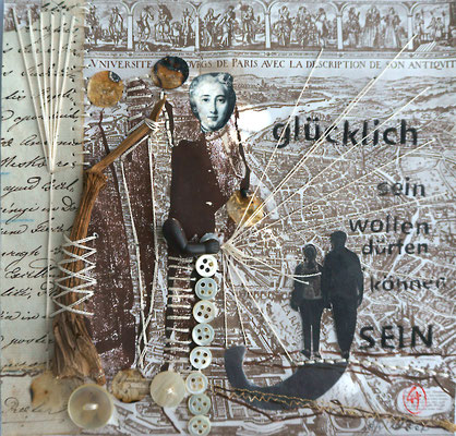 Serie WIE WIR SIND Glücklich sein  25 x 25