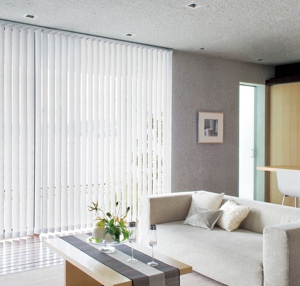 バーチカルブラインド 海外デザインのリノベーション