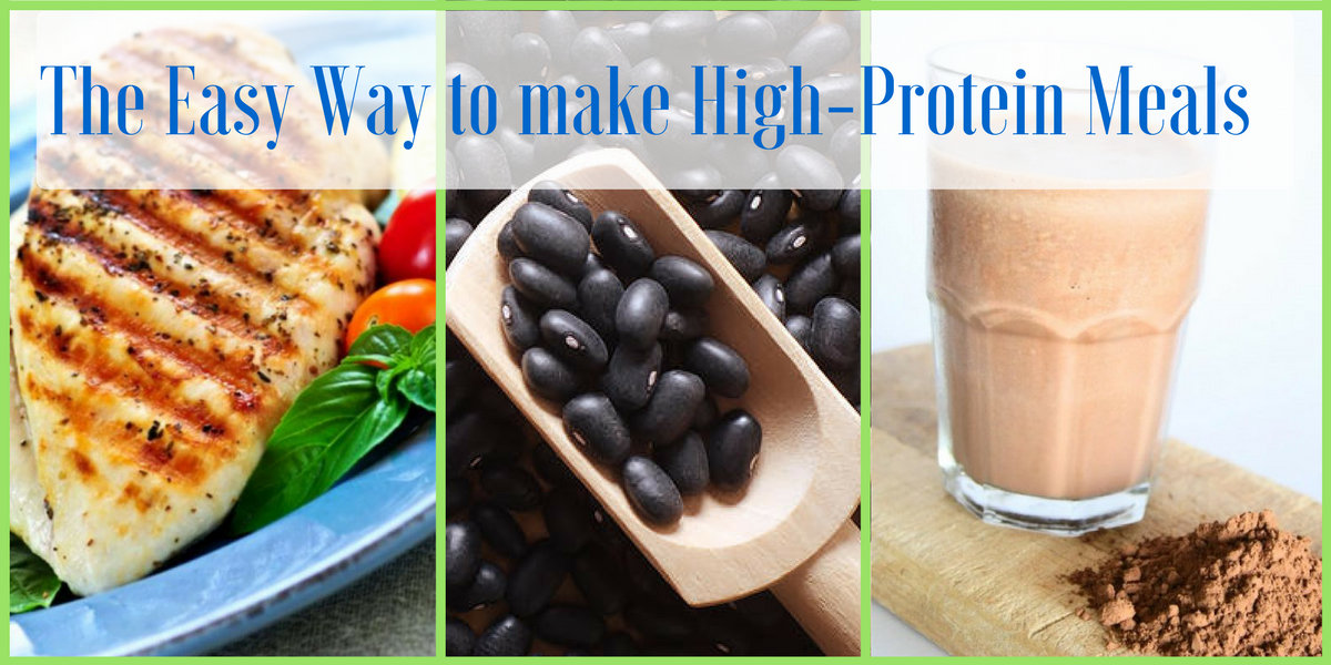 Sick of trying to make high protein meals all the time? Try this.