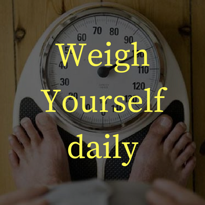 average weekly body weight for monitoring weight loss progress