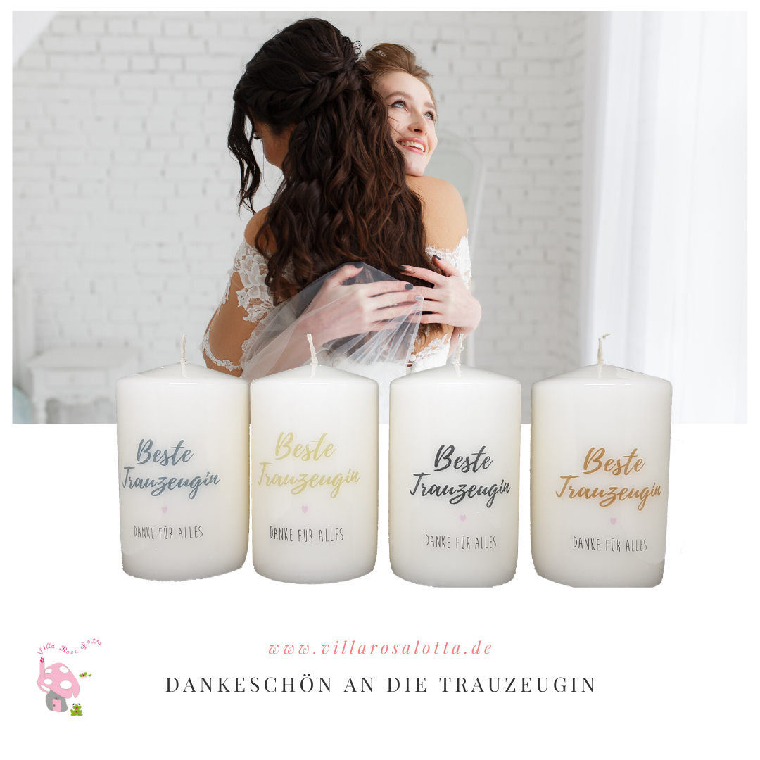 Trauzeugin Dankeschon Karte Hochzeit Brautjungfer Geschenk Etsy