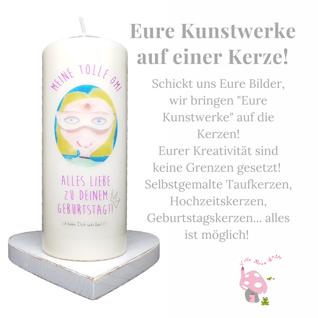 Besondere Kerzen Von Dir Gemacht Villa Rosa Lotta