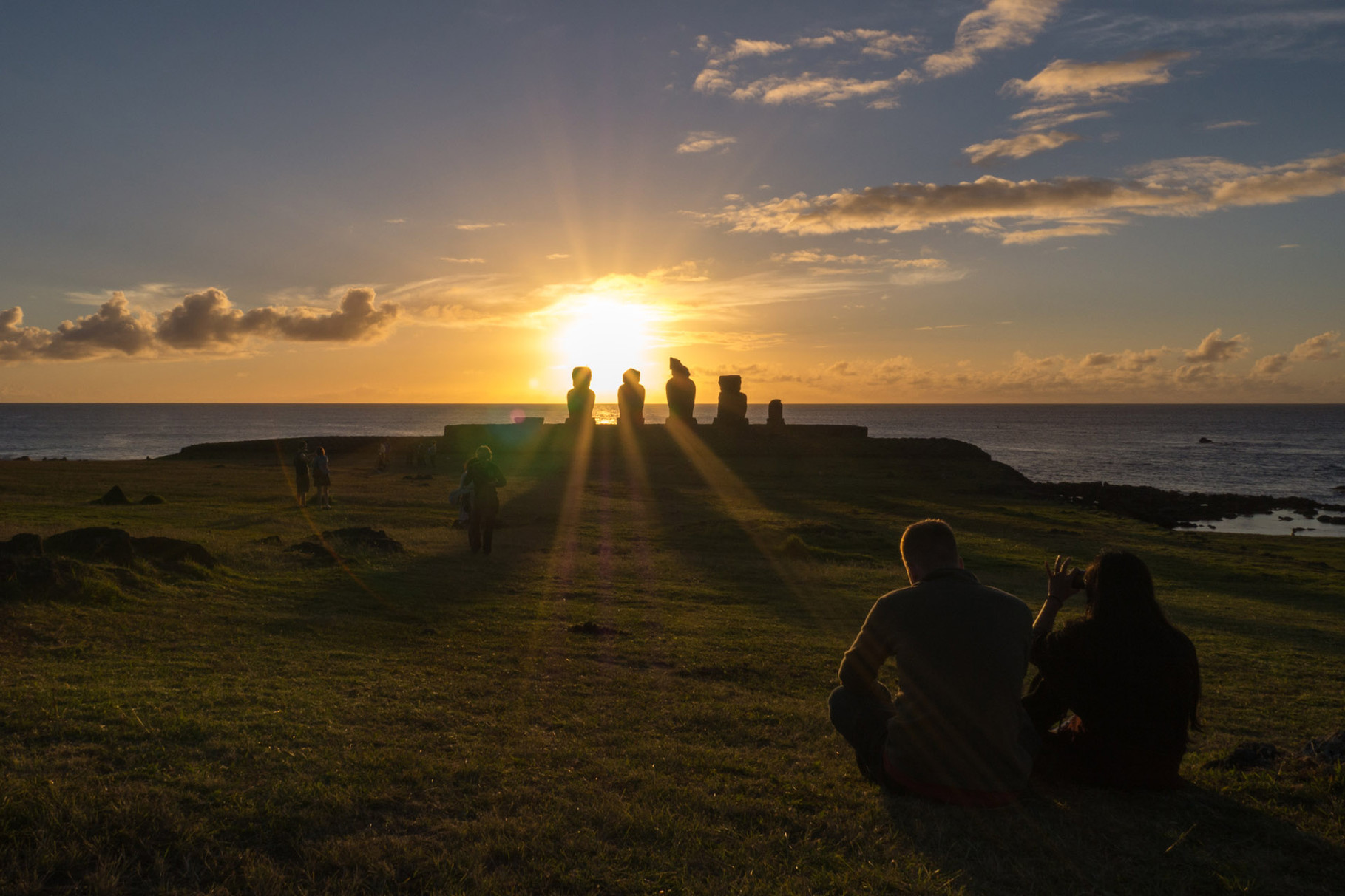 Tahai at sunset