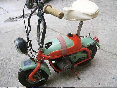 Mini Marcellino modelo Italiano, Primera Serie con arranque a cuerda