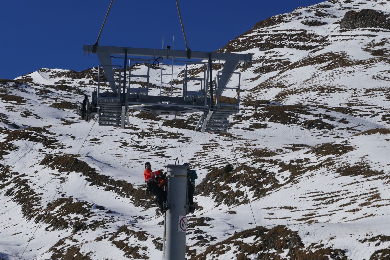 Flugmontage 4-CLF Eisee-Rothorn, Sörenberg LU