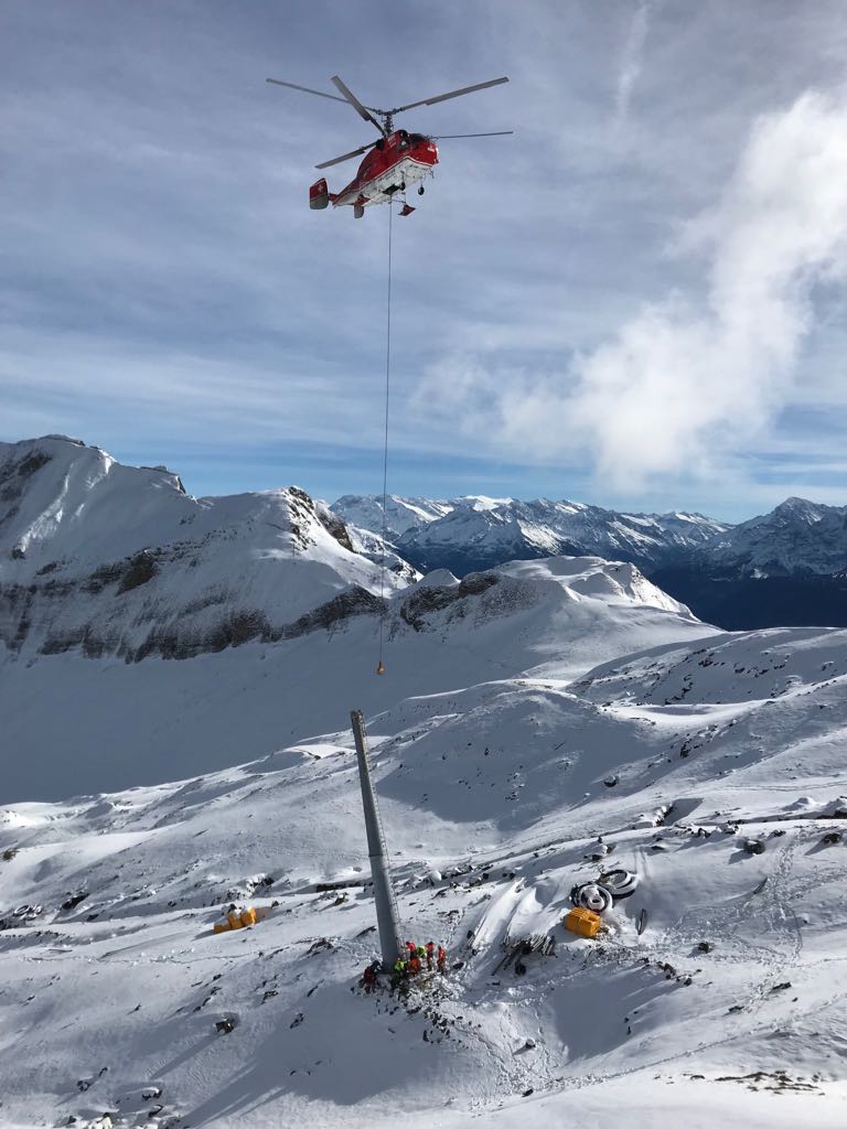 Flugmontage 4-CLF Eisee-Rothorn, Sörenberg LU