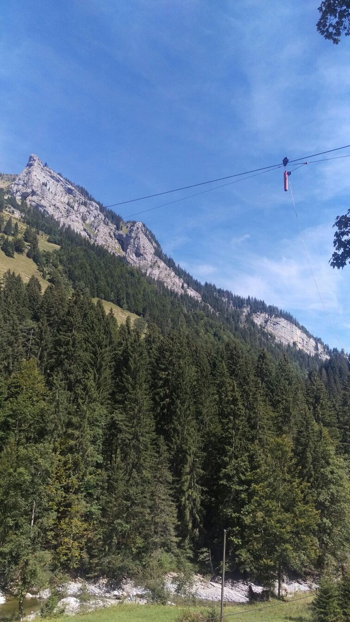 Materialseilbahn 