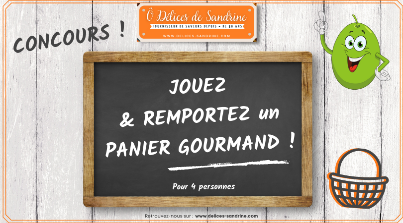 Jouez avec nous et remportez votre panier gourmand !