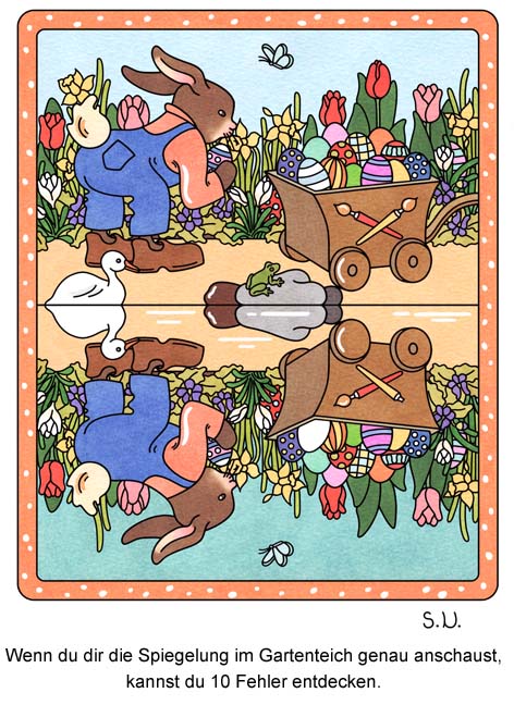 Osterrätsel - Bilderrätsel für Kinder