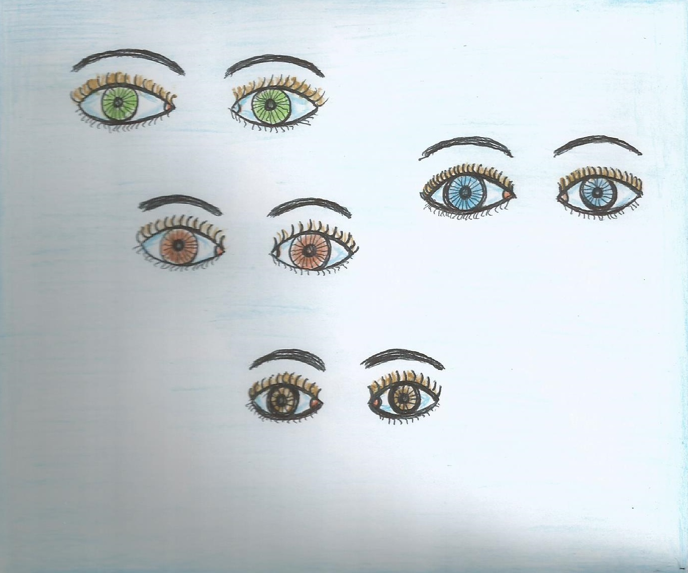 Los ojos  