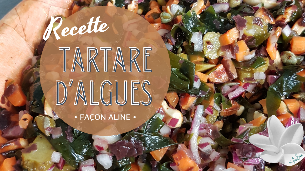 Tartare d'algues en vidéo