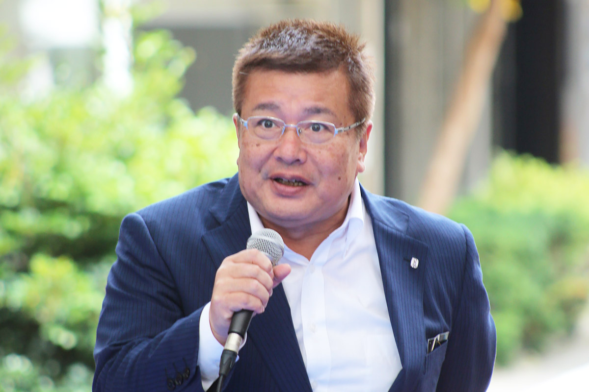 応援に駆けつけてくださいました、沼津市長：大沼明穂氏