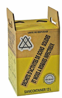 Carton 12 L (existe en format 25 L et 50 L)