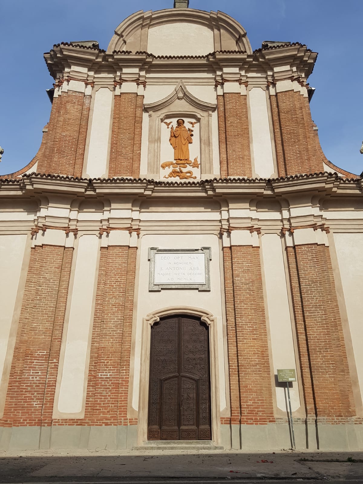 Zinasco Vecchio (PV) - Chiesa di Sant'Antonio Abate