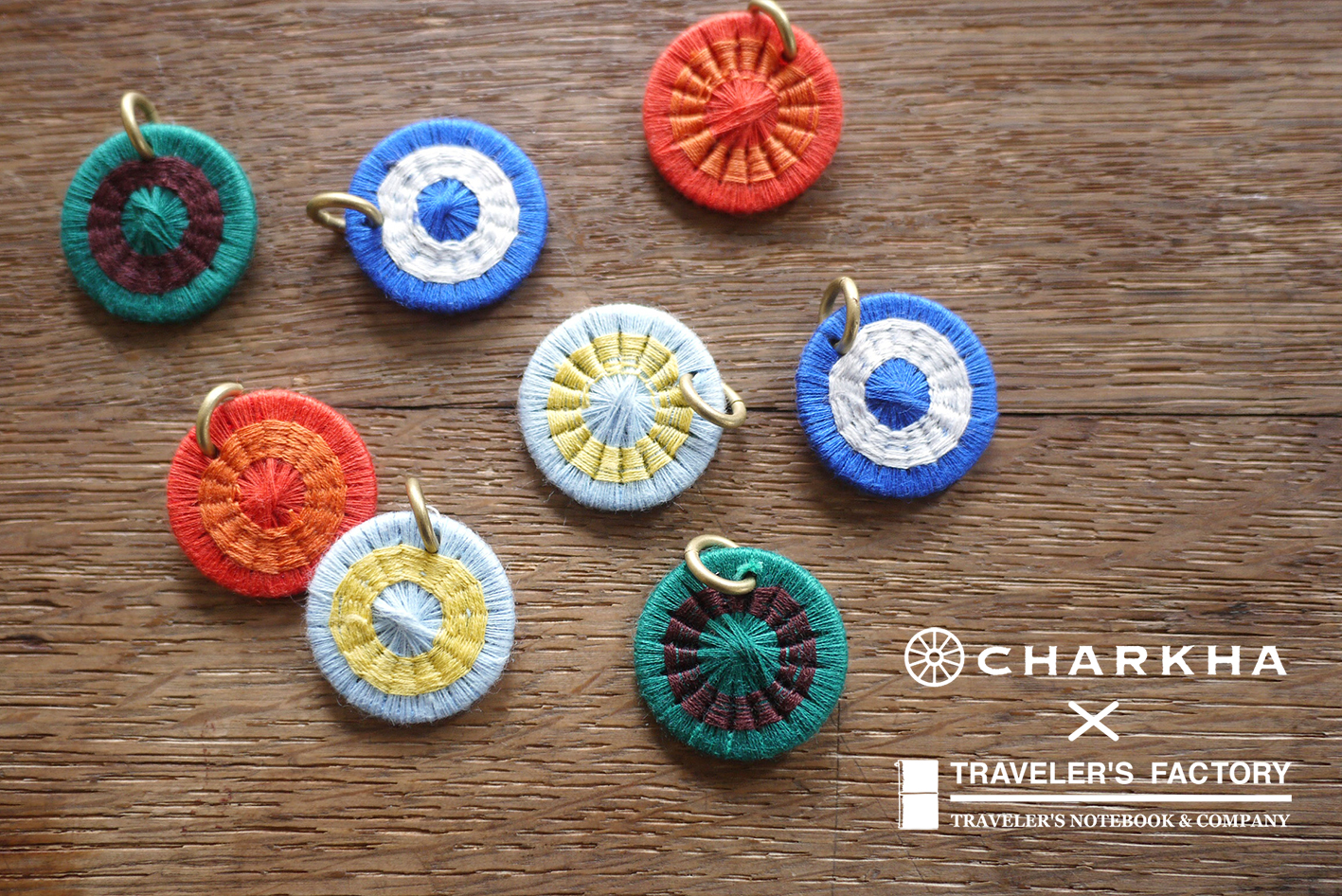 チャルカ」出張コーナー（中目黒）＆糸ボタンチャーム登場