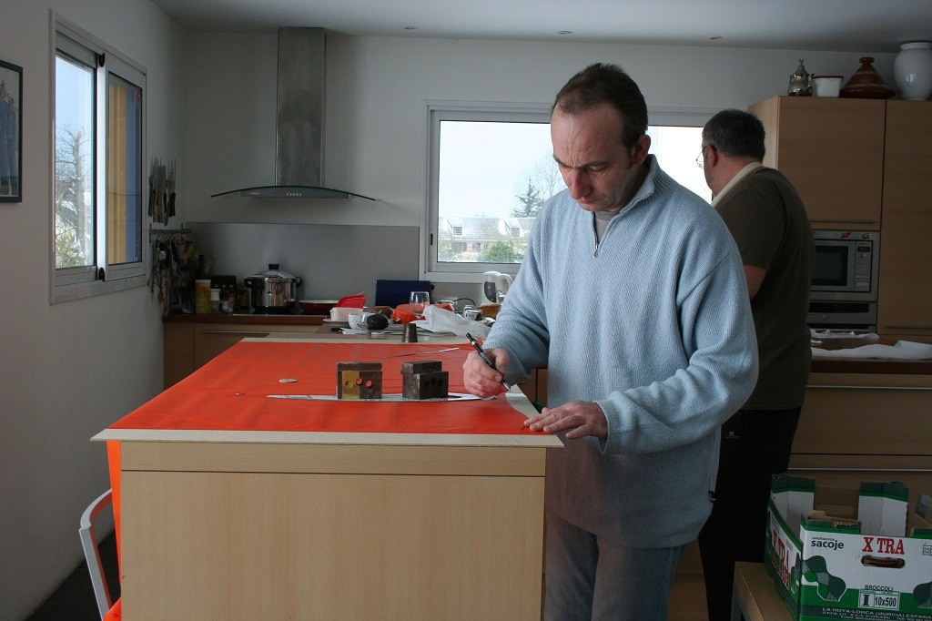 François à la découpe des becs