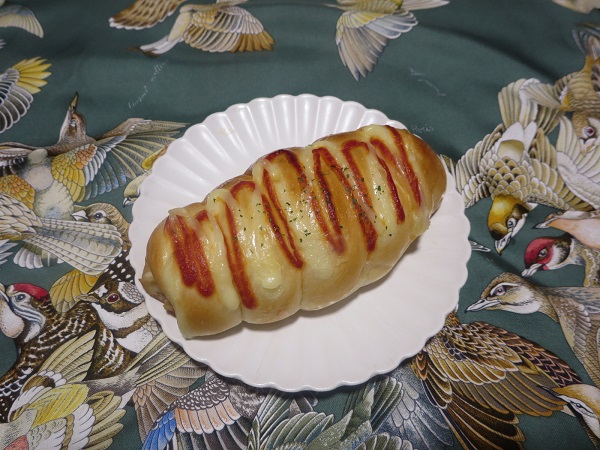 麻布十番モンタボーのあらびきソーセージの全体画像。