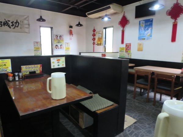 福盛の店内の様子。