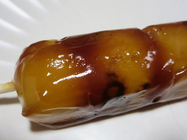 焼団子の近影画像。