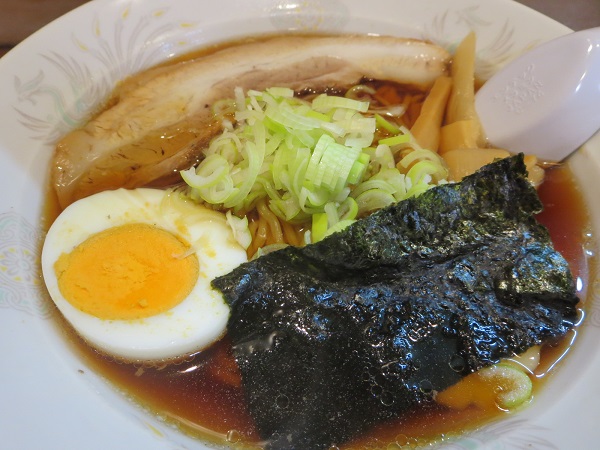 ゆきのラーメンの近影画像。