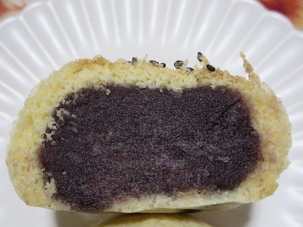 月廼舎のふる里の断面の近影画像。