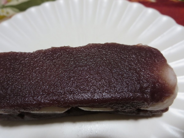 香梅のあん団子の近影画像。