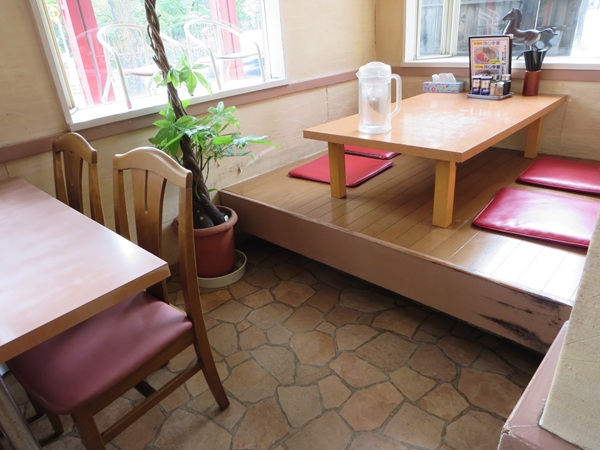 中華ガキ大将の店内の様子。