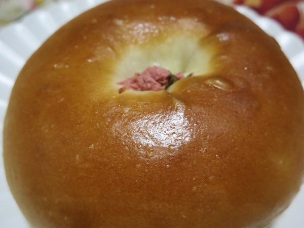 あんですのあんぱん(こし)の近影画像。