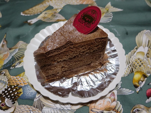 黒船菓子店のショコラフランボワーズの全体画像。