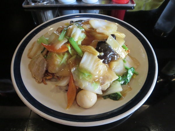 中国料理 福星軒（五目あんかけ焼きそば）
