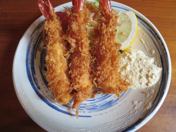 とんかつ とん丸（エビフライ定食）