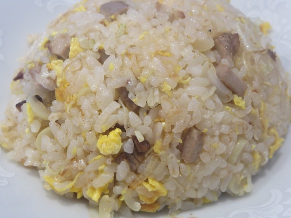 チャーハンの別角度からの近影