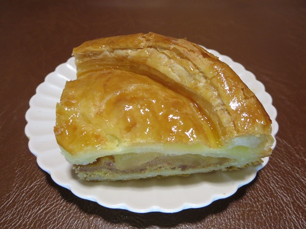 マロンドのアップルパイの近影画像。