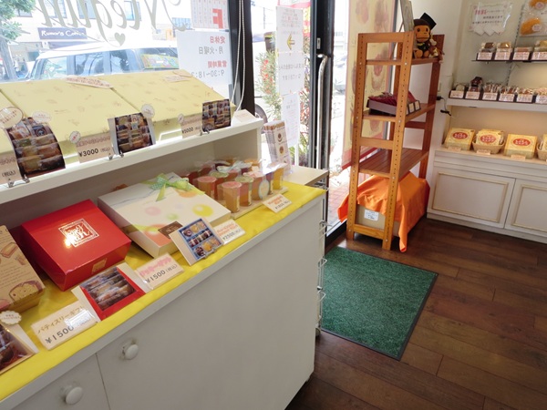 パティスリーメグンの店内の様子。