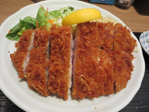 かつ善（特上ロース定食）