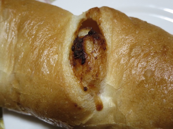 ぱんの樹のベーコンフランスの近影画像。