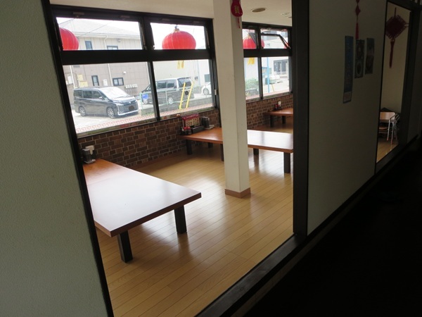 チャイナ厨房の店内の様子。
