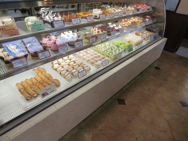 お菓子工房バニーユの店内の様子。