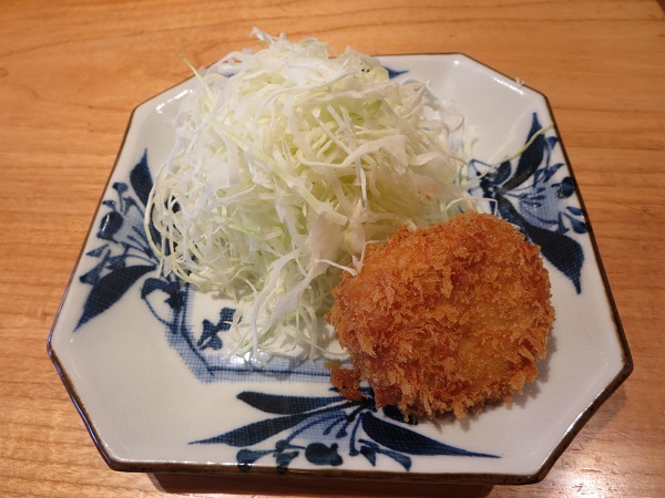 豚料理 田（濃厚ズワイガニのカニクリームコロッケ）