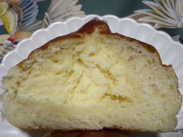 レンガのおうちのはちみつレモンの断面の近影画像。