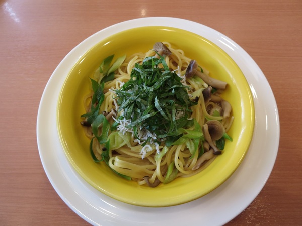 ガスト（しらすとねぎの出汁醬油）