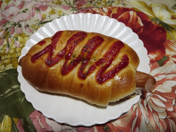 あんですのぐるぐるソーセージの全体画像。